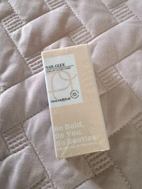 Beetles Beige Nail Glue - Soak Off UV/LED Cured
